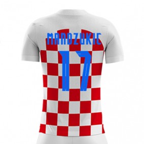 Kroatien Mario Mandzukic 17 2023/2024 Hjemmebanetrøje